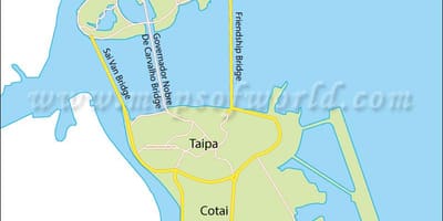 Poluotok Makao karti