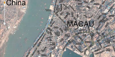 Karta San malo Makao